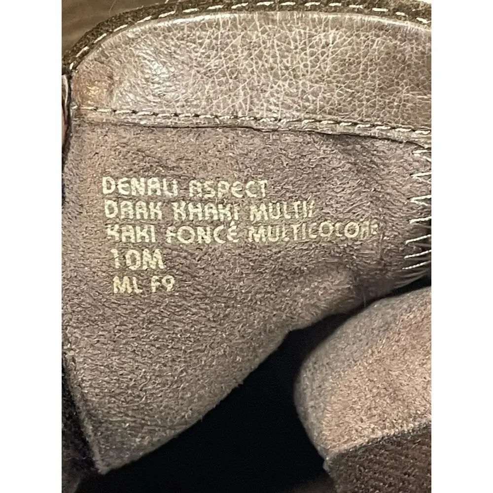 Earth Denali Aspect Ankle Boots Women's Size 10M Dark Khaki Suede Boots Outdoors